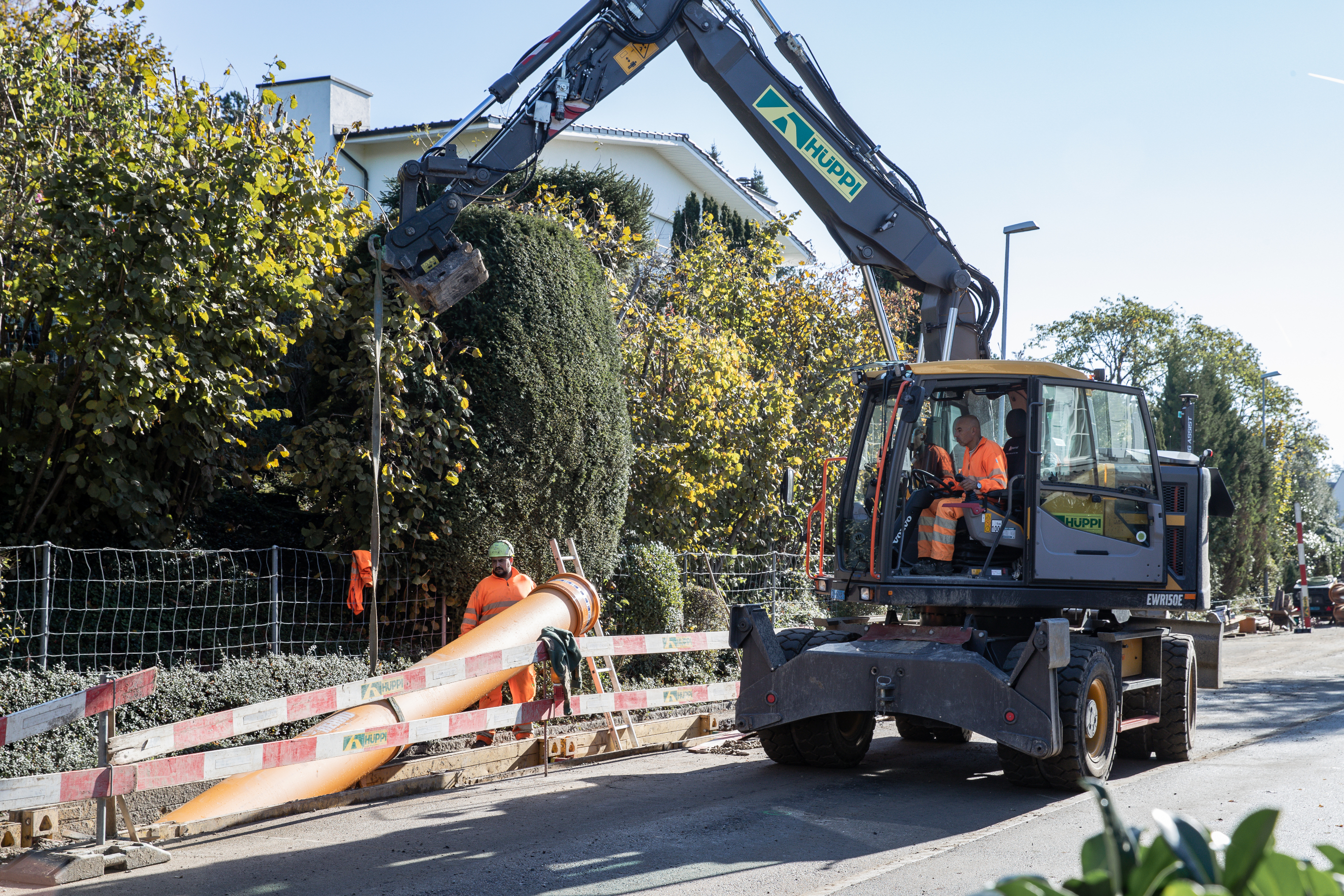 Ersatz der Kanalisation am 25.10.2022